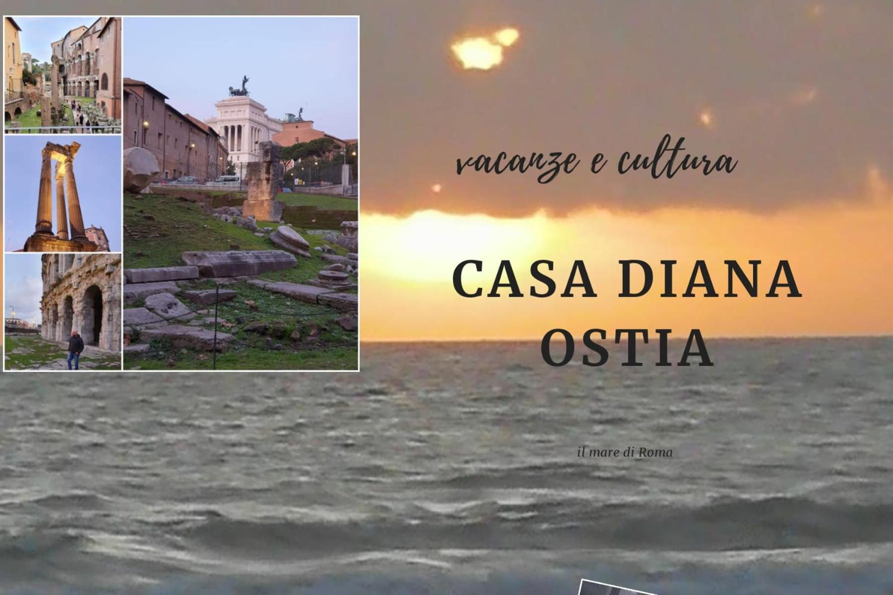 Appartamento Casa Diana Ostia Esterno foto