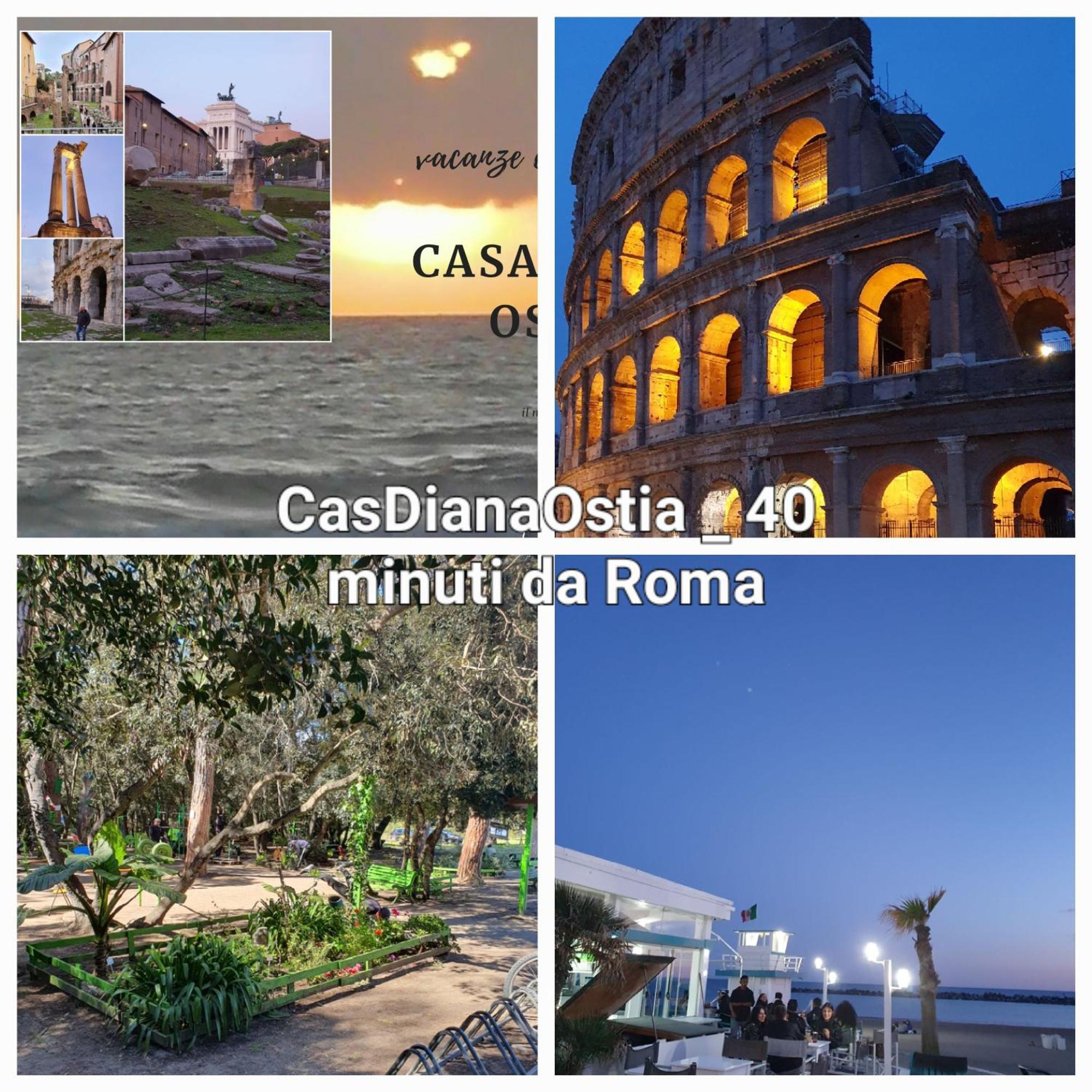 Appartamento Casa Diana Ostia Esterno foto
